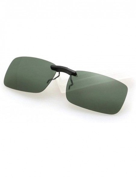Oval New Unisex Polarized Clip Sunglasses Near-Sighted Driving Night Vision Lens Anti-UVA Anti-UVB Cycling Riding - CW197A2TE...