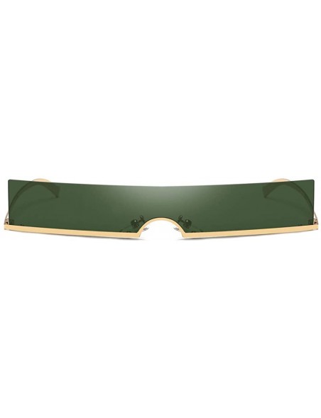 Rectangular Unisex Radiation Vintage Eye Sunglasses-Retro Eyewear Fashion Protection - E - CQ18OZ77AHQ $9.78