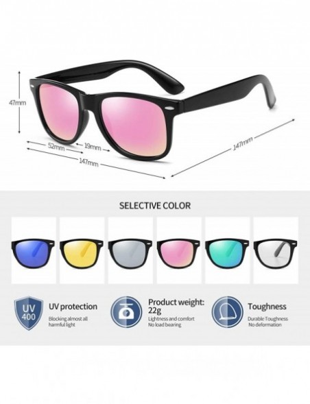 Wayfarer Polarized Sunglasses For Men Women Retro TR90 Frame Square Shades Vintage BRAND DESIGNER Classic Sun Glasses - CM12N...