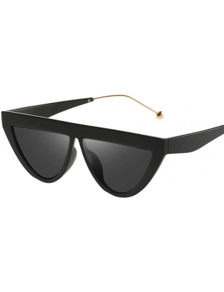 Cat Eye Sunglasses Vintage Triangle Eyewear - D - CI199OXD96E $10.91