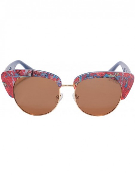 Sport Women's Polarized UV400 Sunglasses Outdoor Sports Glasses-SG120 - Red&gold - CQ18I7CNXZ5 $33.64