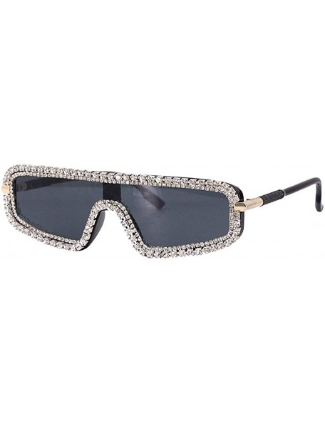 Shield Oversize Shield Visor Sunglasses Flat Top Mirrored Mono Lens - Black - C618RX86LQG $16.47