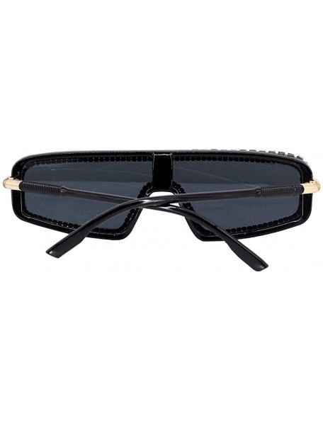 Shield Oversize Shield Visor Sunglasses Flat Top Mirrored Mono Lens - Black - C618RX86LQG $16.47