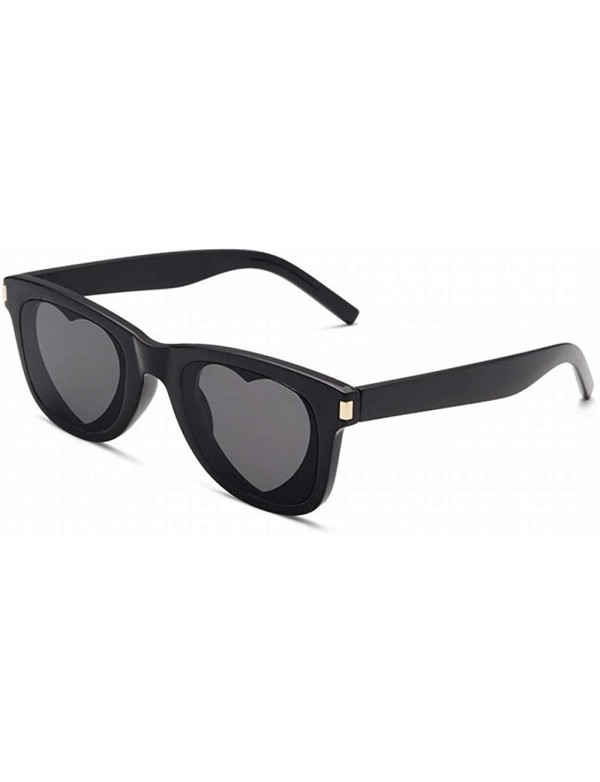 Goggle Love Frame Sunglasses Personality Sunglasses Women Glasses Fashion - Style 1 - CM18U90UH59 $16.47