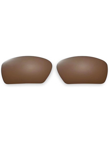 Shield Replacement Lenses Badman Sunglasses - Multiple Options Available - Brown - Polarized - CV126QPRZP7 $19.71