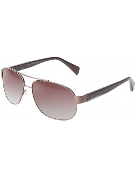 Aviator Polarized Mens Womens Aviator Fashion Vintage Retro Designer Sunglasses JO7225 - Brown - CK120Y9Y6UN $31.59
