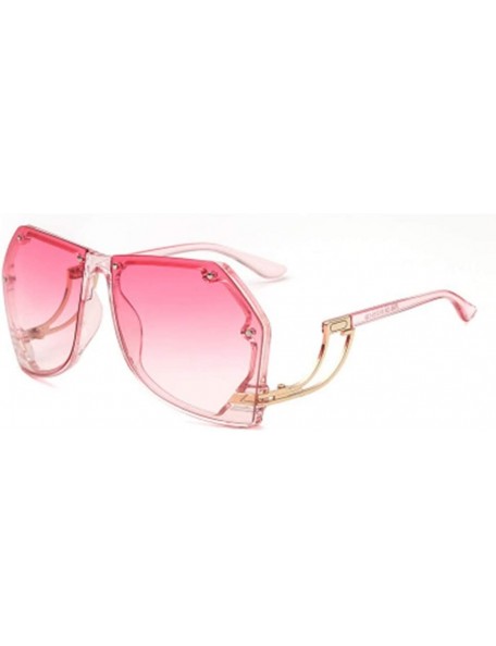 Sport Ocean Siamese Sunglasses Fashion Retro Glasses Men and Women Big Frame Visor Mirror - 3 - C0190R2X5T3 $67.75
