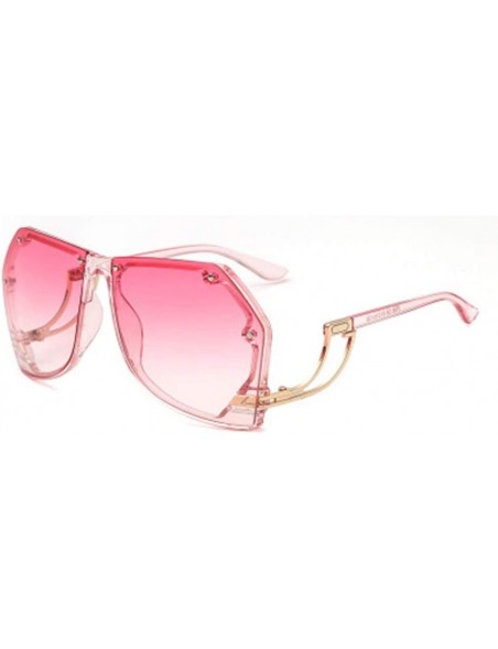 Sport Ocean Siamese Sunglasses Fashion Retro Glasses Men and Women Big Frame Visor Mirror - 3 - C0190R2X5T3 $28.70