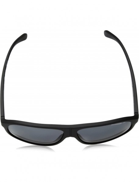 Sport Men's An4243 50-50 Grand Square Sunglasses - Black Rubber/Polarized Grey - CY180GA3XHZ $64.36