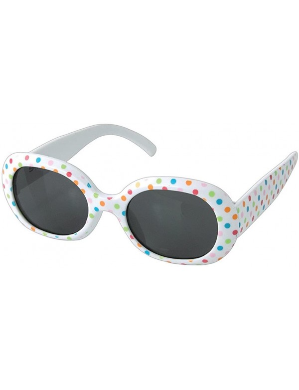 Square Fashion UV400 Sunglasses for Kids - Colorful Dot - C118DCNCZIY $10.21