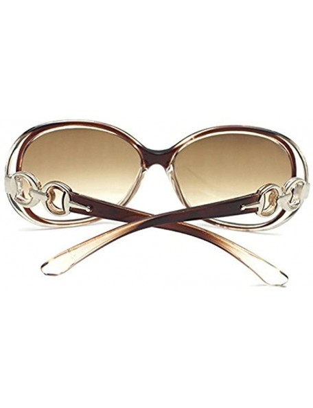 Goggle Sunglasses Women Large Frame Polarized Eyewear UV protection 20 Pcs - Light Coffee-20pcs - C6184CDZHYZ $38.37