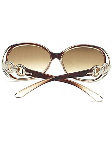 Goggle Sunglasses Women Large Frame Polarized Eyewear UV protection 20 Pcs - Light Coffee-20pcs - C6184CDZHYZ $38.37