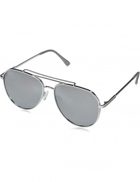 Aviator Women's R3301 Retro Metal Aviator with Brow Bar - Rope Textured Temple - Enamel Tips & 100% UV Protection - 55 mm - C...