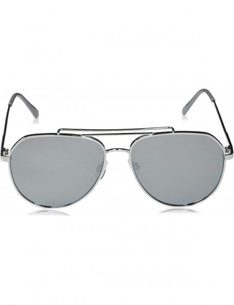 Aviator Women's R3301 Retro Metal Aviator with Brow Bar - Rope Textured Temple - Enamel Tips & 100% UV Protection - 55 mm - C...