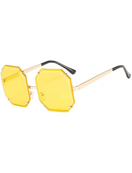 Wayfarer Eyewear Retro Square Sunglasses Trend Sunglasses Men And Women Gradient Sunglasses UV400 - C4 - C618U46CYMK $15.14