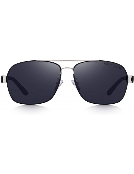 Rectangular Retro Driving Polarized Driving Sunglasses for Men Rectangular Men's Sun glasses - Black_s - C718KIQM75R $17.03