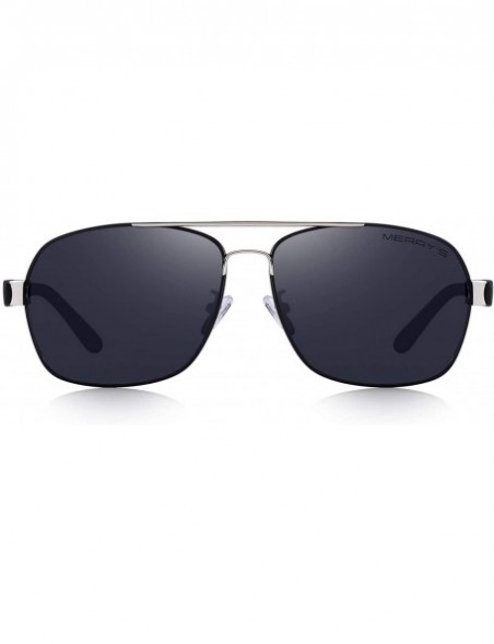Rectangular Retro Driving Polarized Driving Sunglasses for Men Rectangular Men's Sun glasses - Black_s - C718KIQM75R $17.03