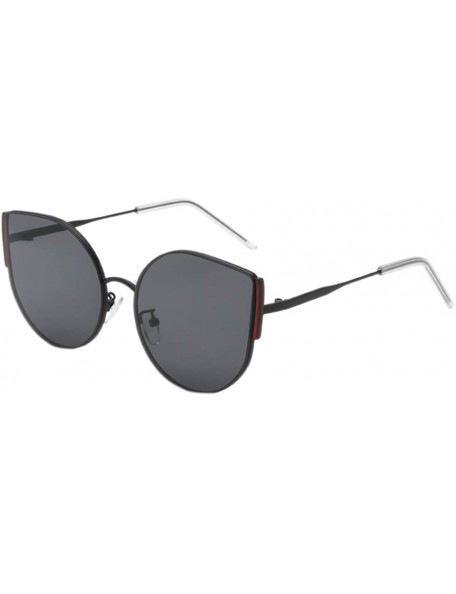 Rectangular Sunglasses Fashion Irregular Polarized - Red - CG18U06ZTR9 $10.26