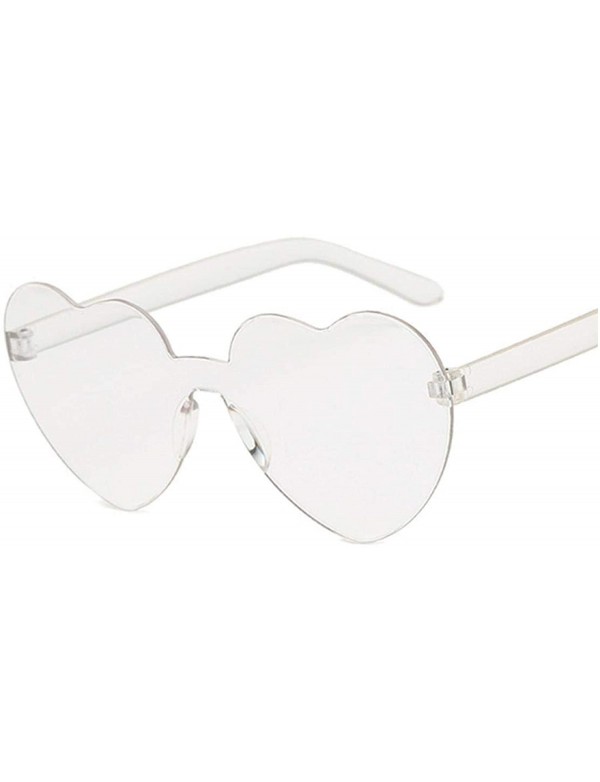Aviator Love Heart Sunglasses Women New Fashion Cute Sexy Retro Cat Eye Vintage Cheap Sun Glasses Red Female - CY198ZUESY8 $2...