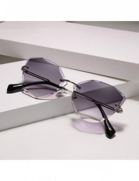 Goggle DESIGN Fashion Lady Sun Glasses 2019 RimlWomen Sunglasses Vintage Alloy Frame Classic Er Shades Oculo - CC199CL2I88 $7...