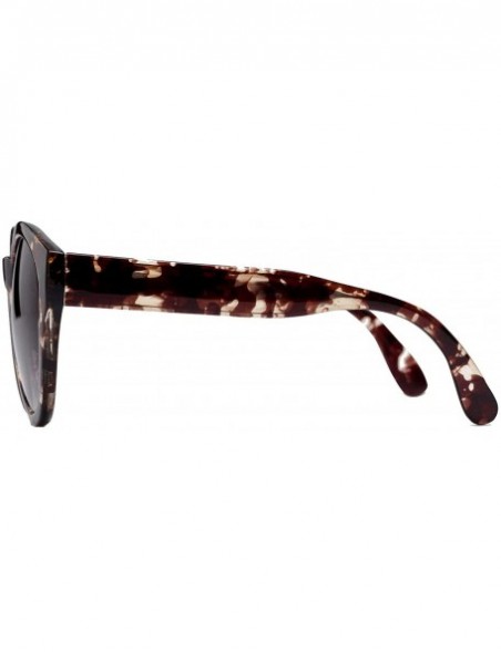 Round Womens Round Cat Eye Bifocal Sunglasses - 2 Pair Included with Soft Carrying Cases - Tortoise - CI196WE7K2Z $13.45