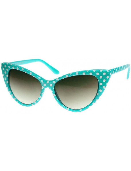 Oversized OW Rora Mens Polka Oversized Sunglasses - Blue - C411ZN10UQR $18.56