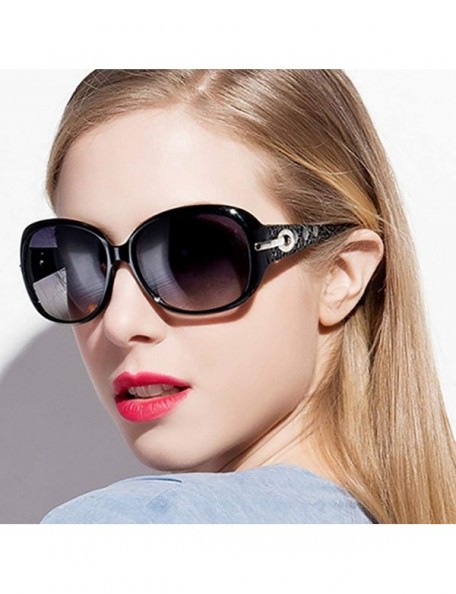 Square Unisex Fashion Square Shape UV400 Framed Sunglasses Sunglasses - Black - CE199C049UX $24.77