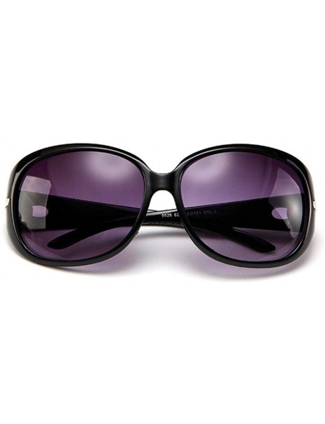 Square Unisex Fashion Square Shape UV400 Framed Sunglasses Sunglasses - Black - CE199C049UX $24.77