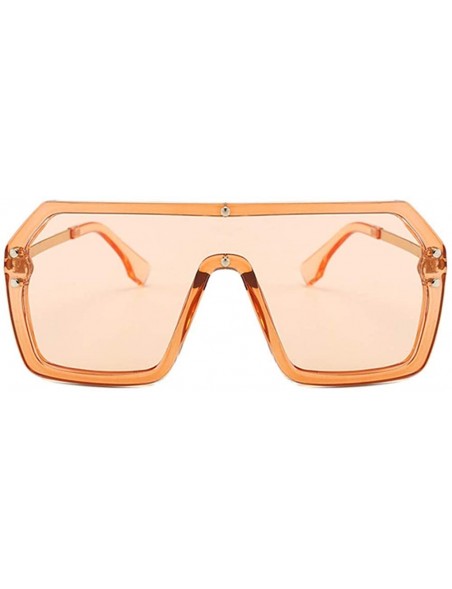 Square Women Vintage Oversized Gradient Sun Glasses Shades Female Luxury Designer UV400 Sunglass - C7 - CK197ZLN9NC $12.23