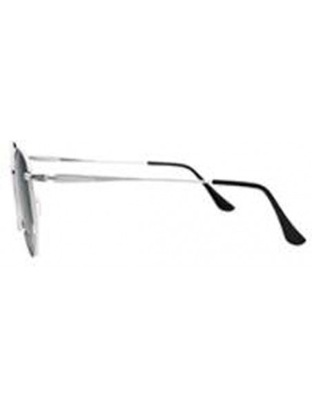 Aviator Polarized stainless steel frame sunglasses- foldable anti-glare sunglasses - A - CS18RWEZHY7 $37.05