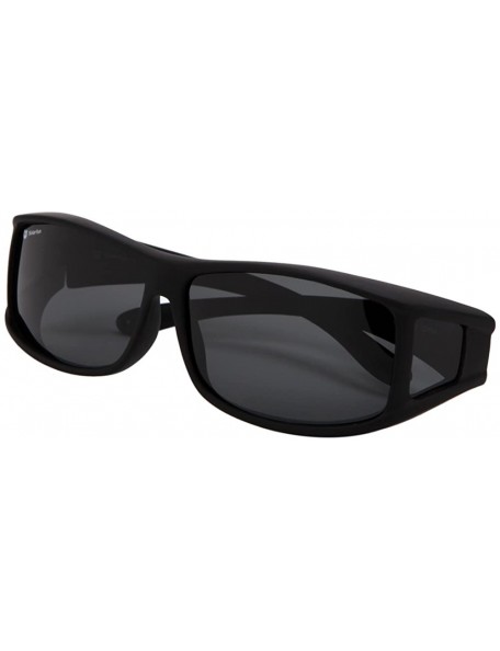 Goggle Solarfun Polarized Fit Over Glasses Sunglasses Wrap Around Solar Reduce Shield for Men and Women's Driving - CQ1800D4R...