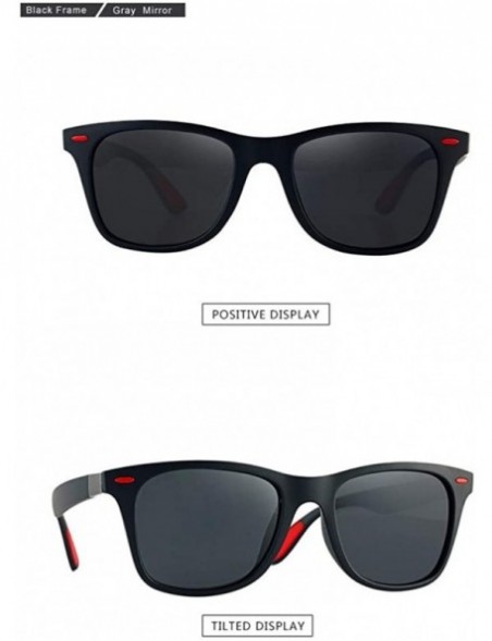 Oversized Unisex Polarized Aviator Sunglasses Classic Box Goggles Designer Sports Driving Ultra Light - C - CG18REZQEM9 $12.82