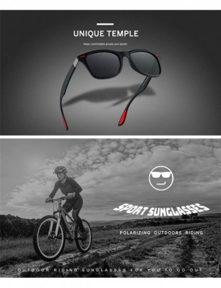 Oversized Unisex Polarized Aviator Sunglasses Classic Box Goggles Designer Sports Driving Ultra Light - C - CG18REZQEM9 $12.82