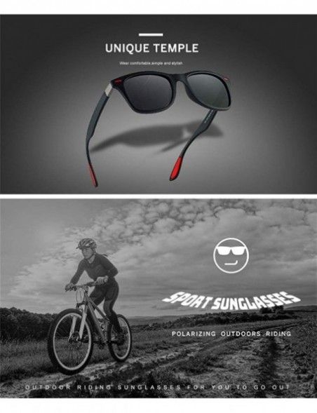 Oversized Unisex Polarized Aviator Sunglasses Classic Box Goggles Designer Sports Driving Ultra Light - C - CG18REZQEM9 $12.82