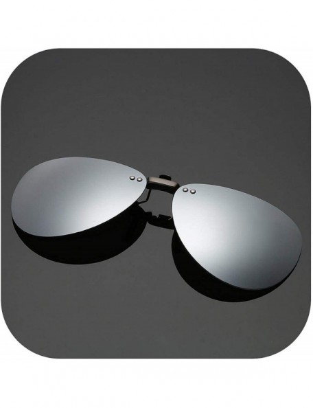 Goggle Men Polarized Clip Sunglasses Women Pilot Sun Glasses UV400 Eyeglasses Night Driving ZB-82 - 3 - C0198AIH5U4 $36.28