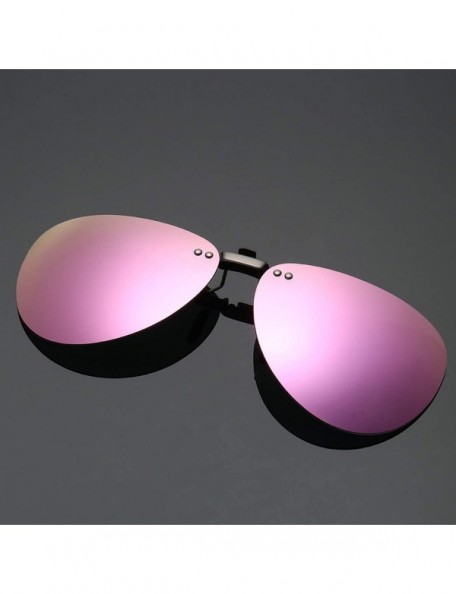 Goggle Men Polarized Clip Sunglasses Women Pilot Sun Glasses UV400 Eyeglasses Night Driving ZB-82 - 3 - C0198AIH5U4 $36.28