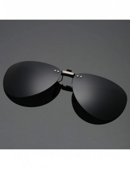 Goggle Men Polarized Clip Sunglasses Women Pilot Sun Glasses UV400 Eyeglasses Night Driving ZB-82 - 3 - C0198AIH5U4 $36.28