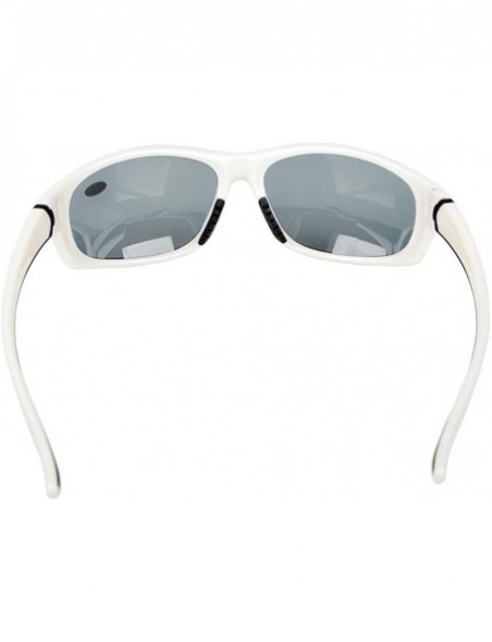 Sport Mens Womens Sports Bifocal Sunglasses Running Fishing Outdoor Readingglasses - White - C0180A0C9E6 $17.01