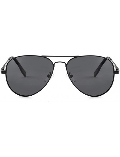 Semi-rimless Polarized Aviator Sunglasses for Small Face Women Men Kids Juniors - 100% UV400 Protection - 52MM - C5194II7DSD ...