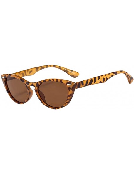 Square Men Women Square Sunglasses Retro Sunglasses Fashion Sunglass Semi-Rimless Frame Driving Sun glasses Sunglasses - CH19...