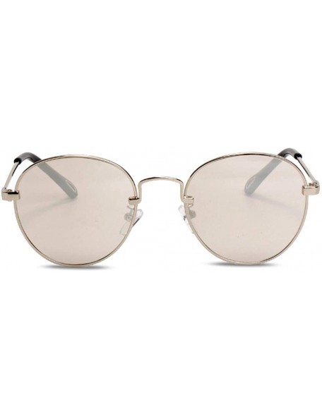 Round 2019 new sunglasses- ladies sunglasses small frame round sunglasses - E - CW18S0WXKE5 $28.78