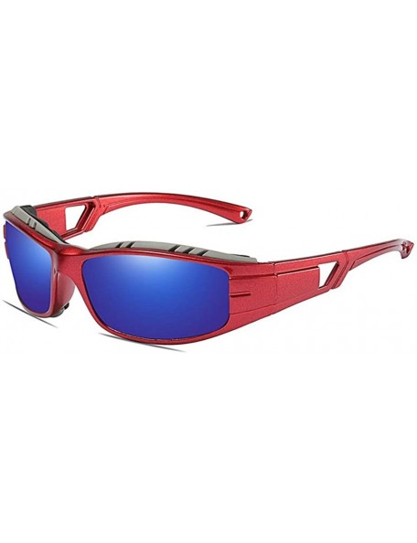 Sport Men's Outdoor Sports Polarized Sunglasses Riding Polarized Sunglasses - E - CW18QCADGNK $36.96