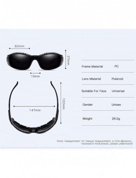 Sport Men's Outdoor Sports Polarized Sunglasses Riding Polarized Sunglasses - E - CW18QCADGNK $36.96