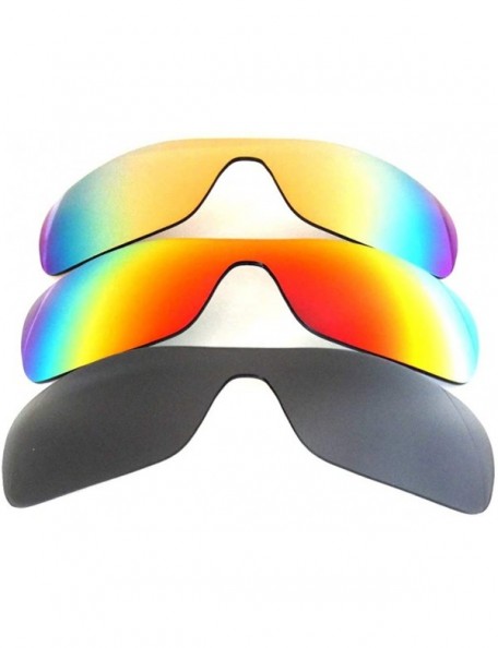 Oversized Replacement Lenses Antix Black&Blue Color Polorized-2 Pairs - Black&red&gold - C8127BOVCKV $17.10