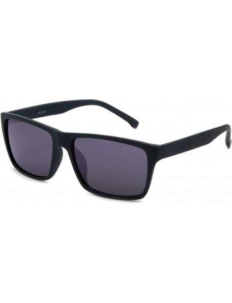Sport Newbee Fashion Squared Sunglasses Protection - Black - C612NTEGM5T $18.10