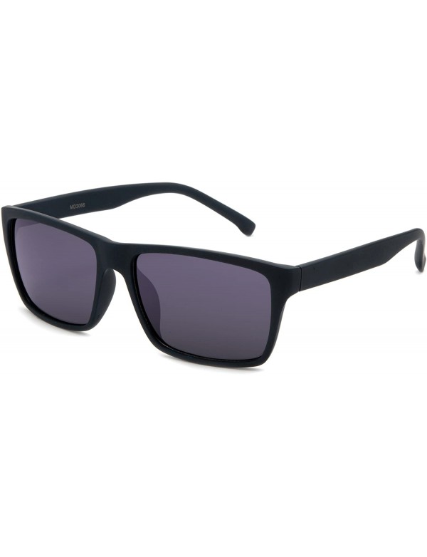 Sport Newbee Fashion Squared Sunglasses Protection - Black - C612NTEGM5T $8.93