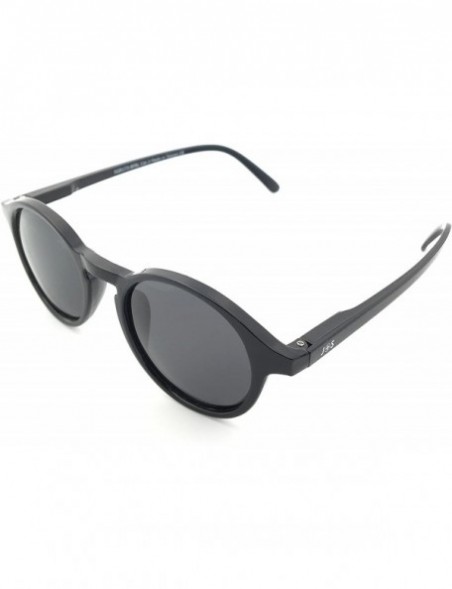 Wayfarer Hali Retro Round Cat Eyes Sunglasses- Polarized- 100% UV protection- Spring Hinged - C1180N5D056 $12.05