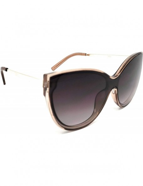 Oversized Retro Oversized Cat Eye Designer Inspired Fashion Shield Sunglasses for Women - Men - Unisex UV400 - SM 1128 - CW18...
