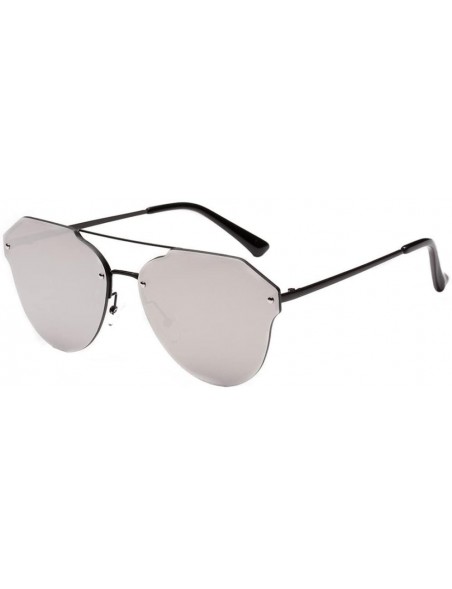 Sport Sunglasses Vintage Glasses 6 2x5 5x14 6 - Silver - CJ18EKEW0U8 $12.91