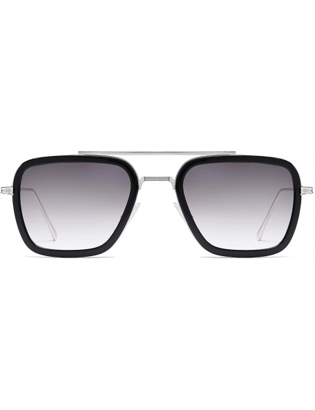 Rimless Polarized Sunglasses for Men Women Retro Aviator Square Goggle Classic Alloy Frame HERO SJ1126 - C018SU0Q0OX $13.02